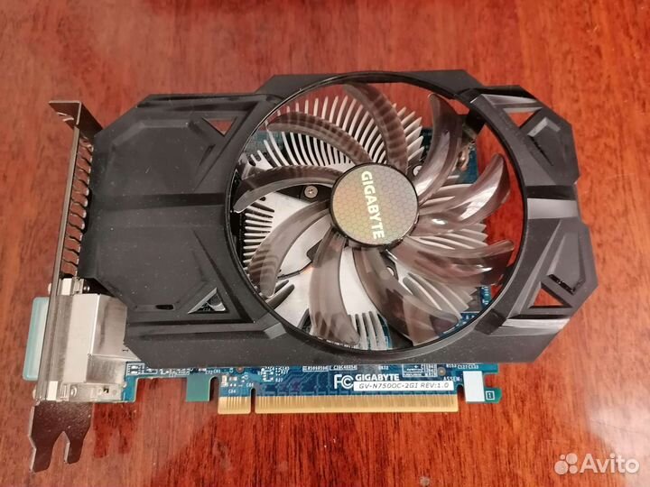 Gigabyte geforce gtx 750
