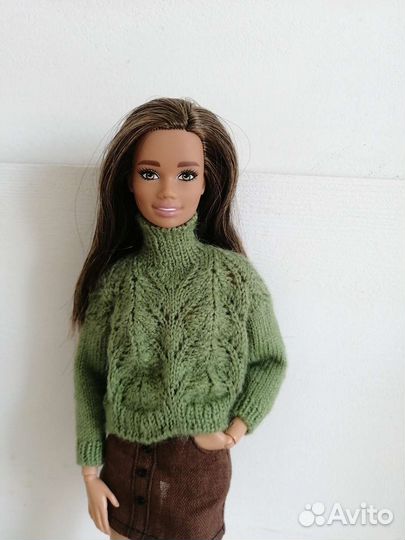 Кофточка и платье для барби