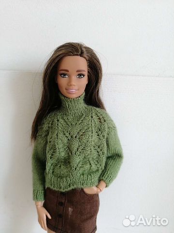 Кофточка и платье для барби
