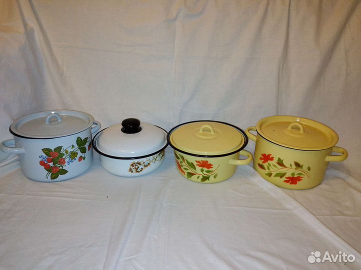 Кастрюля эмалированная СССР