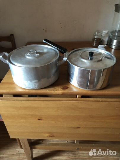 Кастрюли для дачи, дома СССР