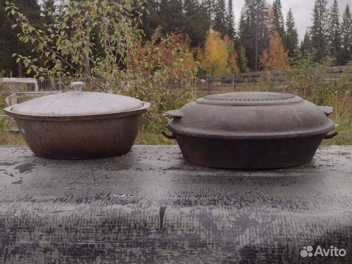 Жаровня чугун раритет
