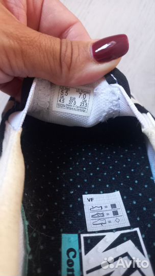 Слипоны vans 37