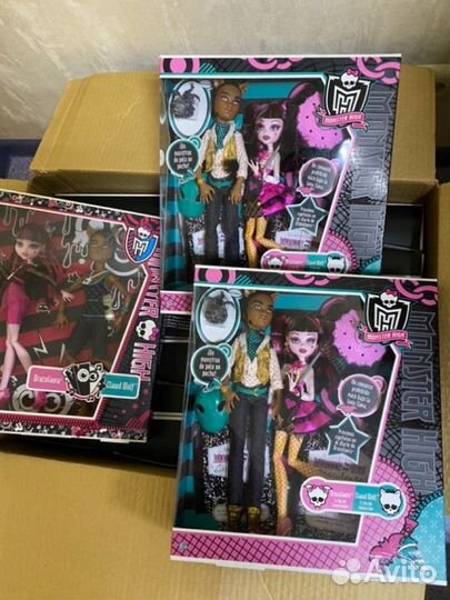 Клод Вульф Дракулаура набор Draculaura Clawd Wolf