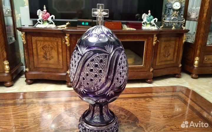 Хрустальное яйцо большое
