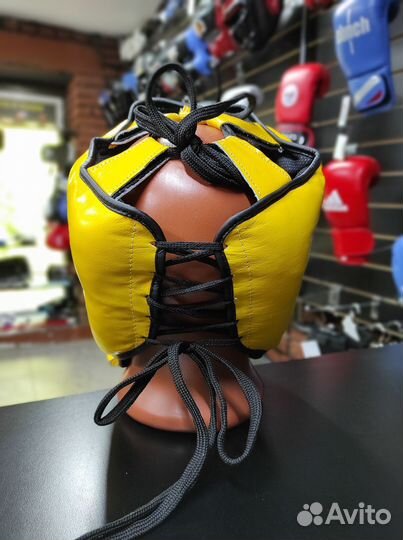 Боксерский шлем Winning MEX Yellow