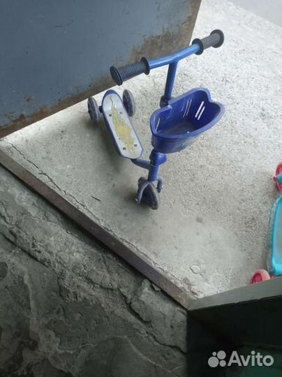 Самокат детский трехколесный