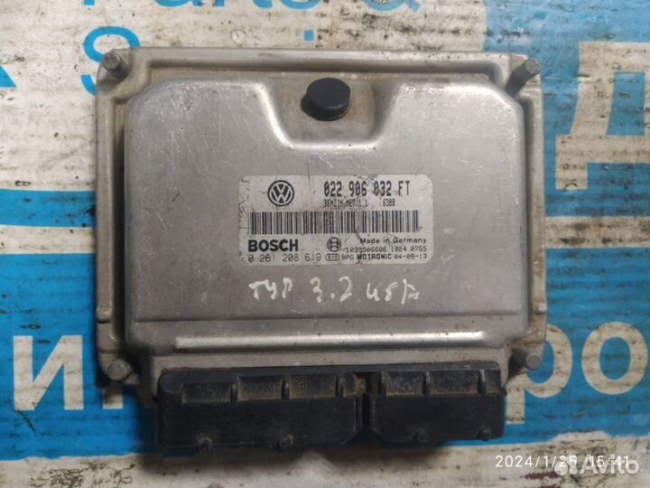 Блок управления двигателем VW Touareg 7L 03-05