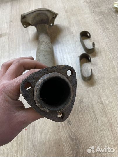 Приемная труба VW Golf 2 Jetta 2