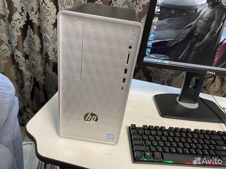 Игровой пк i3-8100/ddr/1050 полный комплект