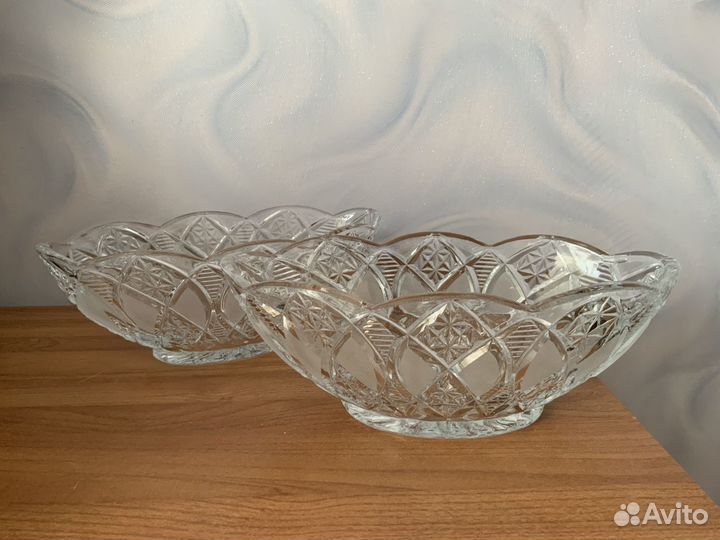 Ваза хрустальная