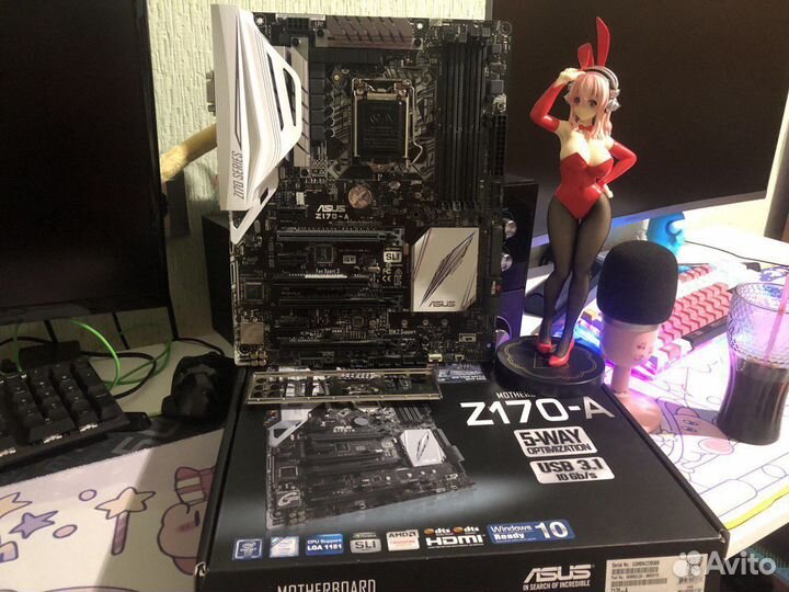 Материнская плата Asus z170-a