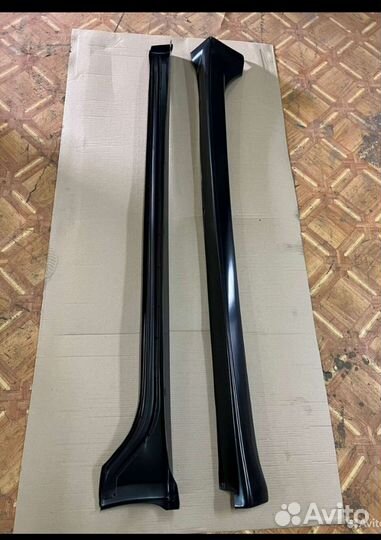 Накидки на пороги mitsubishi lancer 10