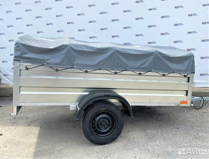 Прицеп легковой титан 2.56 метра Высокий Рама Цинк