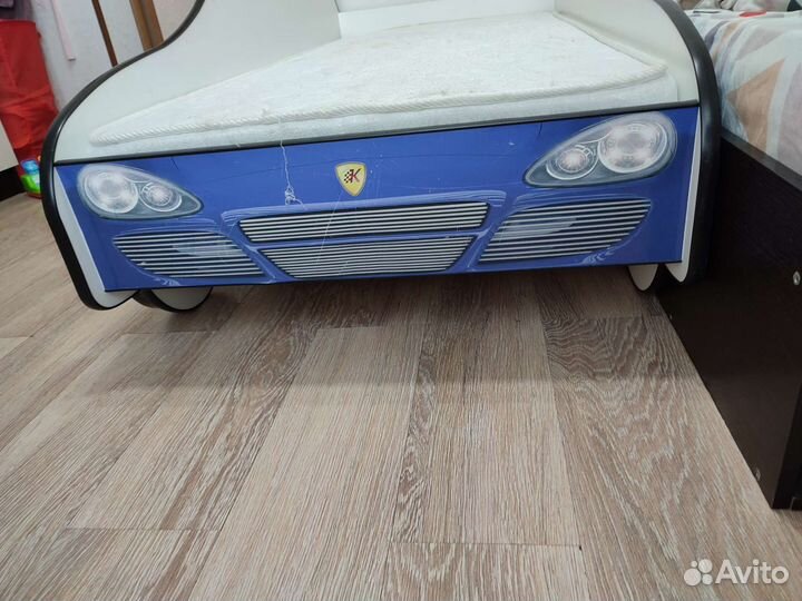 Кровать машина, детская, бу