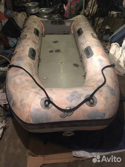 Quicksilver 340 airdeck и мотор Yamaha 3