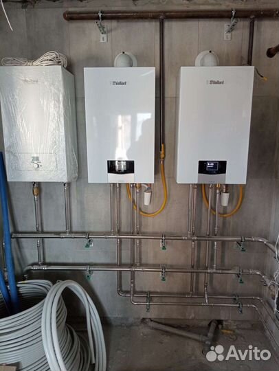 Монтаж отопления, водопровод, водоотведение