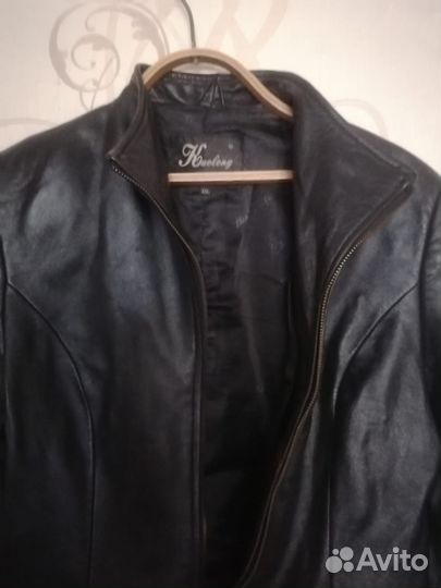 Куртка кожаная женская