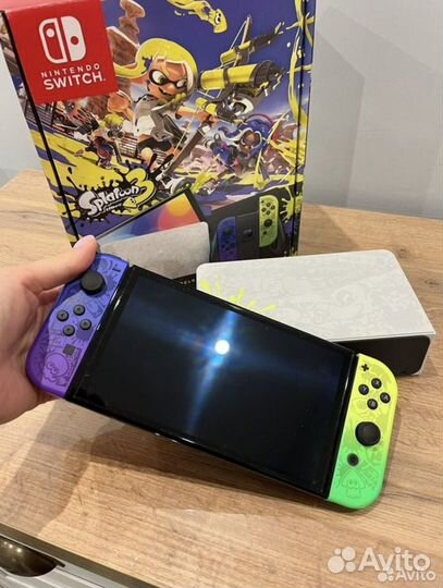 Nintendo switch oled splatoon