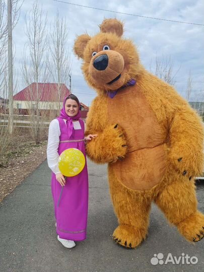 Ростовые куклы Панда,медведь,домовёнок