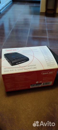 Радар детектор sho me g 1000