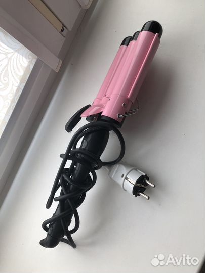 Плойка шипцы волна для укладки волос