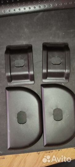 Накладки под крепления салазок передних сидений Ла