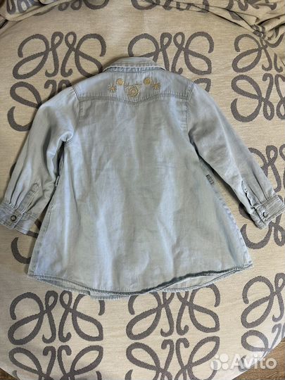 Рубашка платье Zara