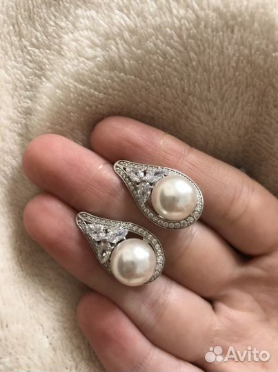 Серебряные серьги