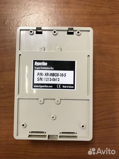 Распределительная коробка Hyperline KR-inbox-10-S