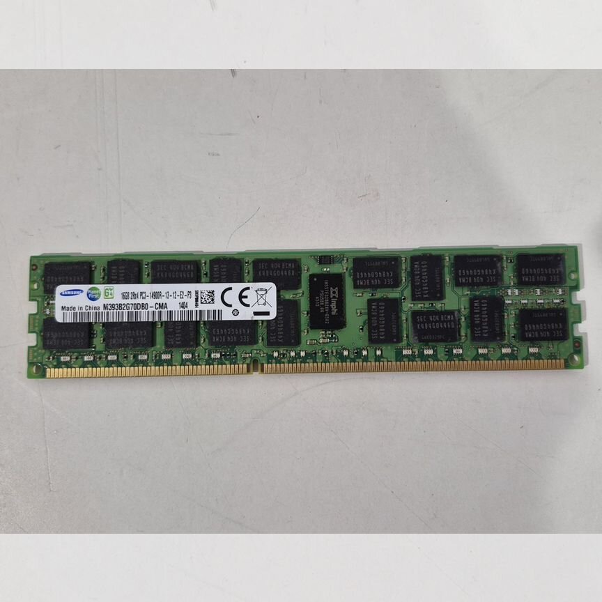 [M393B2G70DB0-CMA] Серверная Память Ddr3 Samsung 16gb 14900r M393b2g70db0-Cma