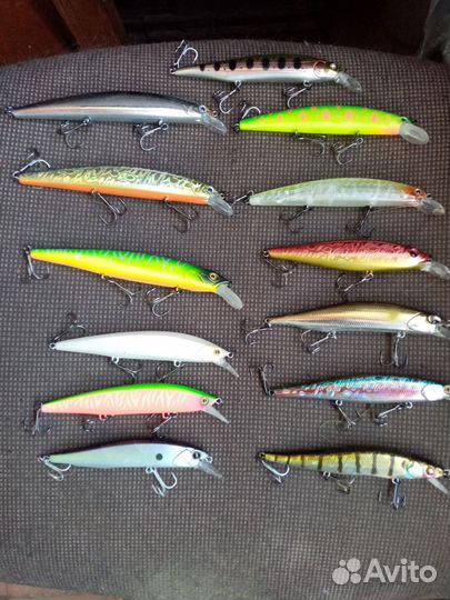 Воблеры с каробкой