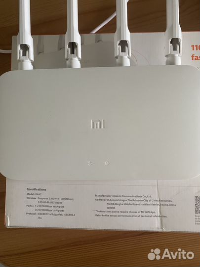 Wifi роутер маршрутизатор Xiaomi mi router 4a