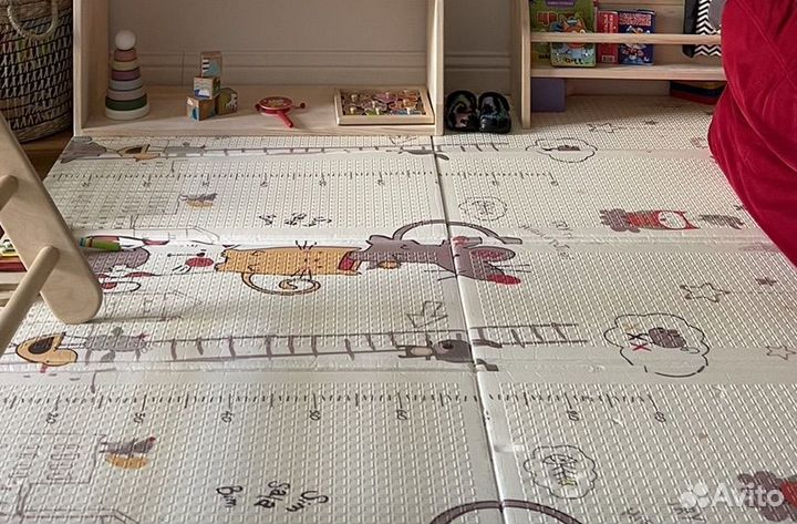 Детский коврик складной