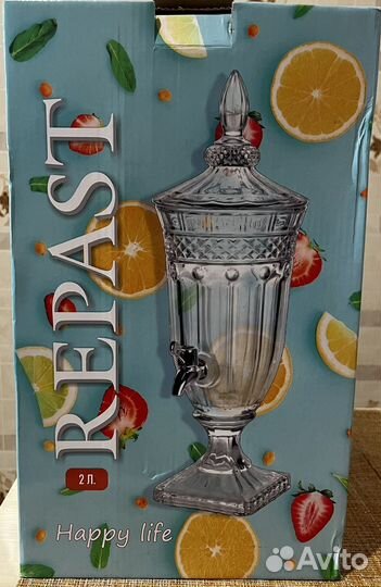 Лимонадница с краном 2 л