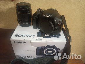 Зеркальный фотоаппарат canon 550d