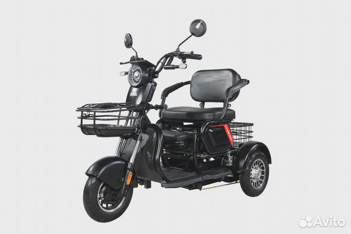 Электротрицикл white siberia sibtrike 2000W 2023