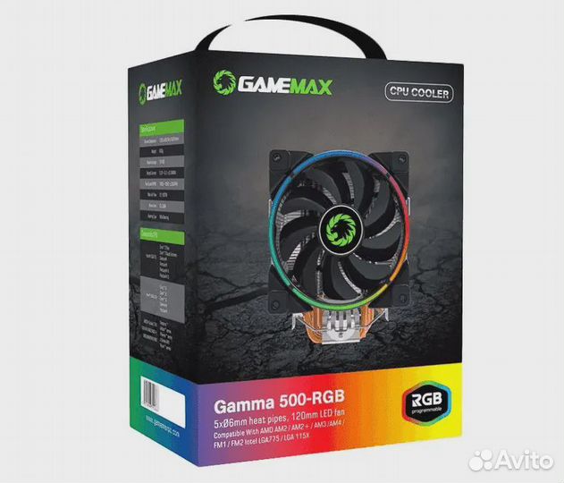 Система охлаждения процессора GameMax Gamma 500