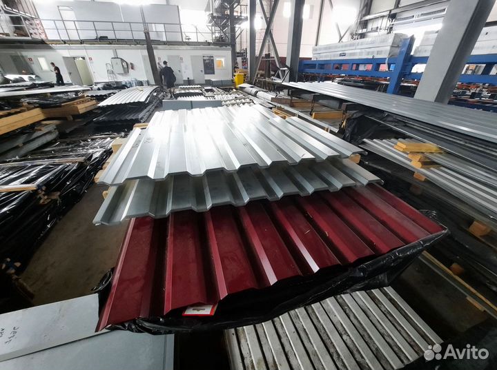 Профнастил 2-хсторонний оцинкованный С-8 0,45х1150