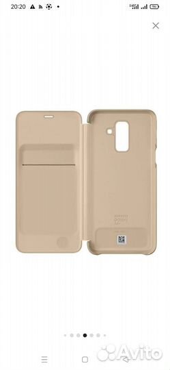 Книжка-чехол для samsung galaxy a6+