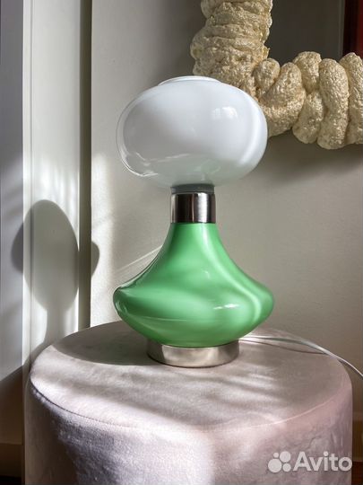 Винтажная настольная лампа «Саванна» редкая