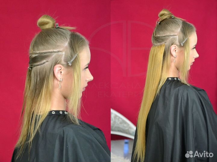 Голливудское наращивание волос