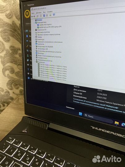 Игровой ноутбук RTX 3050/144Hz/Core i5 11Gen/SSD