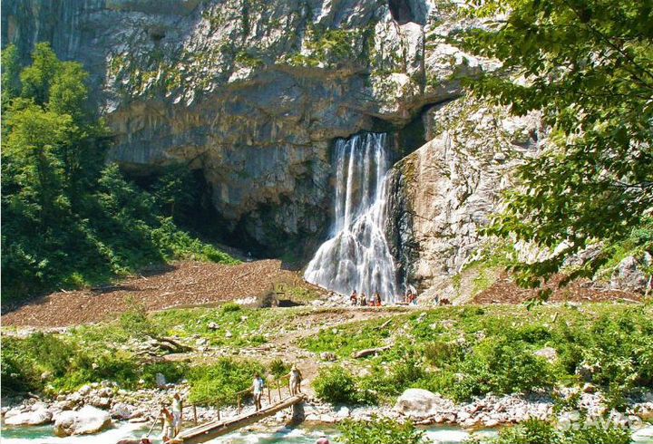 Абхазия. Джип тур. о. Рица и Гегский водопад