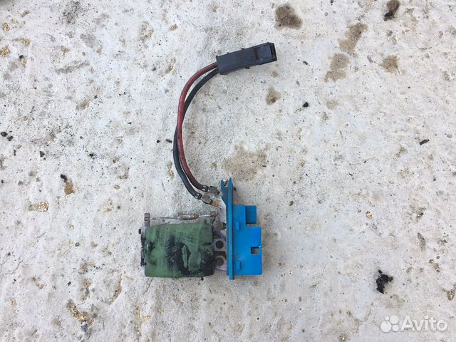 Резистор печки opel vectra b