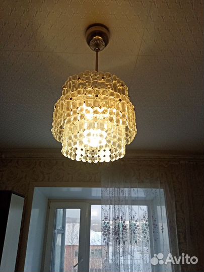 Люстра потолочная бу