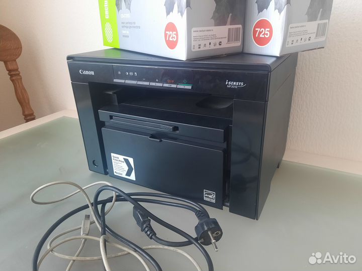 Мфу лазерное Canon i-sensys MF3010 супер-компакт