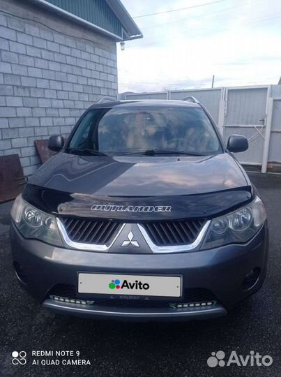 Mitsubishi Outlander 2.4 CVT, 2008, 210 000 км