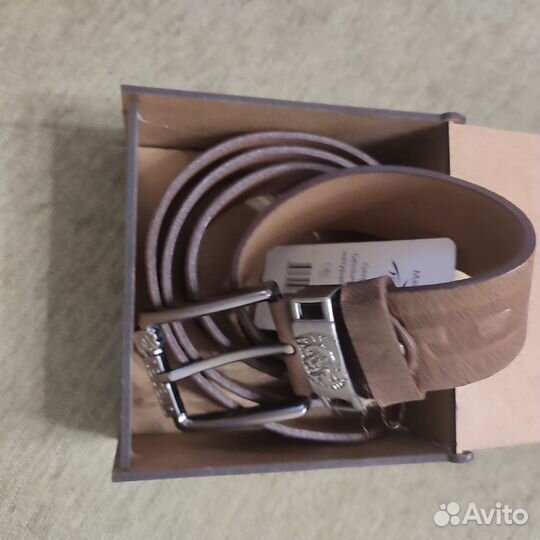 Мужской ремень кожаный Diesel Коричневый