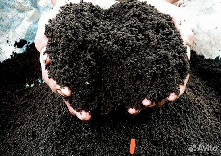 Чернозем в мешках С Биогумусом